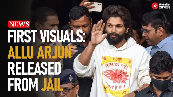 Allu Arjun release from jail