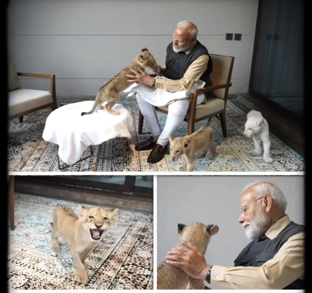 Pm Modi at Vantara
