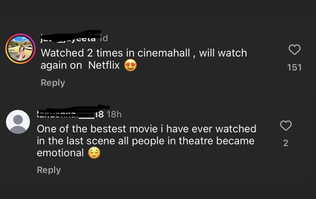 Fan’s review on Chaava ott release